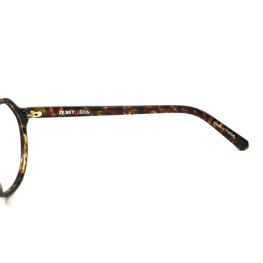 J.F. Rey Petite Eyeglasses Frames PA104 9040 Panther Green Tortoise 50-16-140
